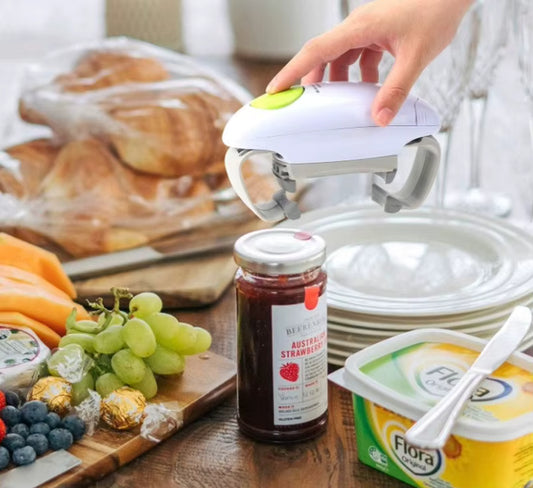 Automatic Electric Can Opener – One-Touch, Safe & Hands-Free Kitchen Tool
